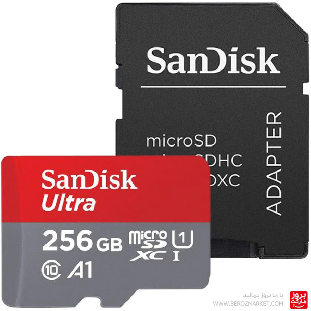 کارت حافظه MicroSDXC سن دیسک مدل Ultra کلاس 10 استاندارد UHS-I U1 A1 سرعت 150 مگابایت بر ثانیه ظرفیت