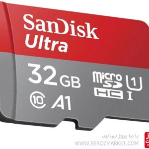 کارت حافظه MicroSDHC سن دیسک مدل Ultra کلاس 10 استاندارد UHS-I U1 A1 سرعت 98 مگابایت بر ثانیه ظرفیت