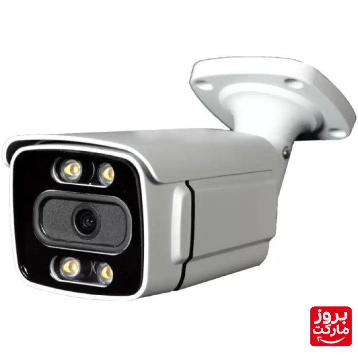 پکیج ۴ عددی دوربین مدار بسته ۵ مگاپیکسل ۴K پلاک خوان تشخیص چهره
